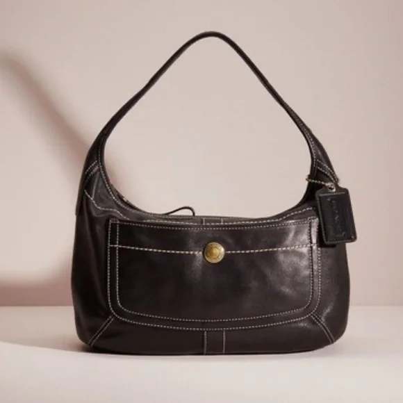 バッグ COACH Ergo Black Leather Y2K Hobo Bag Coach | Bags | Coach Y2k Restored Ergo Hobo Black | Poshmark